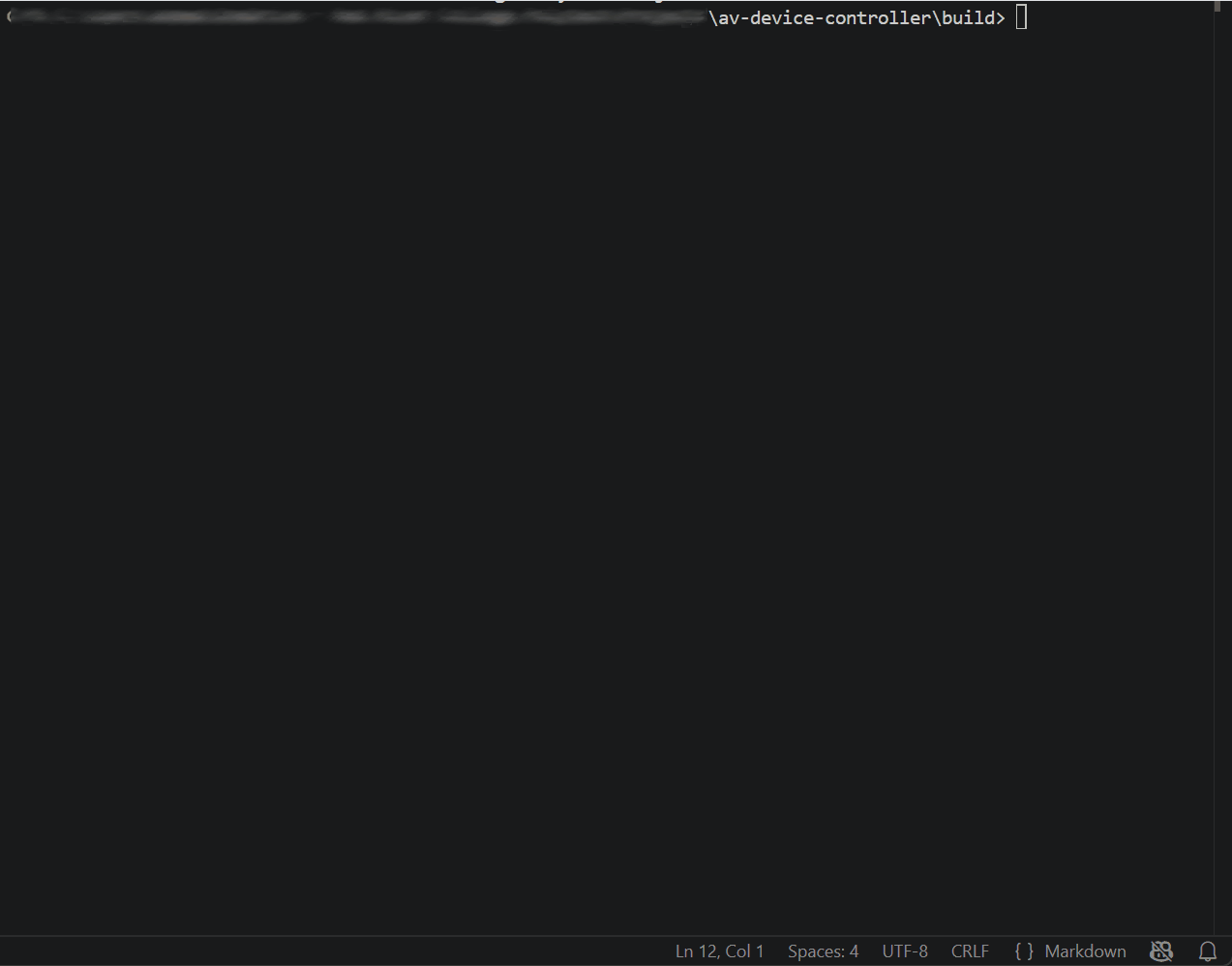 AV Device Controller terminal demo